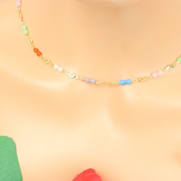 Minimalist Necklace Chain, Elegant Jewelry for Women & Girls | MLCRC1150 - Picture 6 of 10